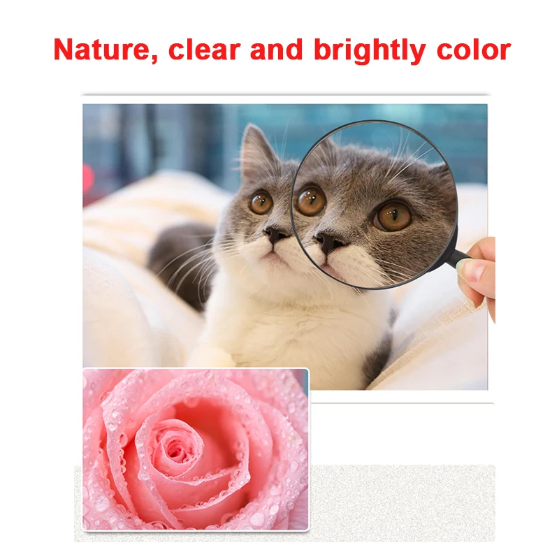 잉크젯 프린터용 고광택 인화지, 단면 코팅 용지, 120 140 160 180 200, 화이트 백, A4 20 매, 50 매, 230g