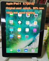Apple IPad 4 Original, ipad 4, 2012, 9,7 pulgadas, versión Wifi, negro, novedad de 80%