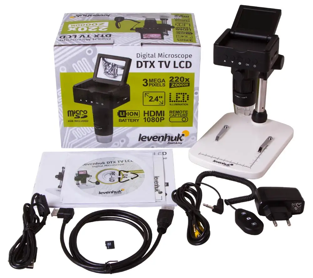 Digital microscope Levenhuk DTX TV LCD