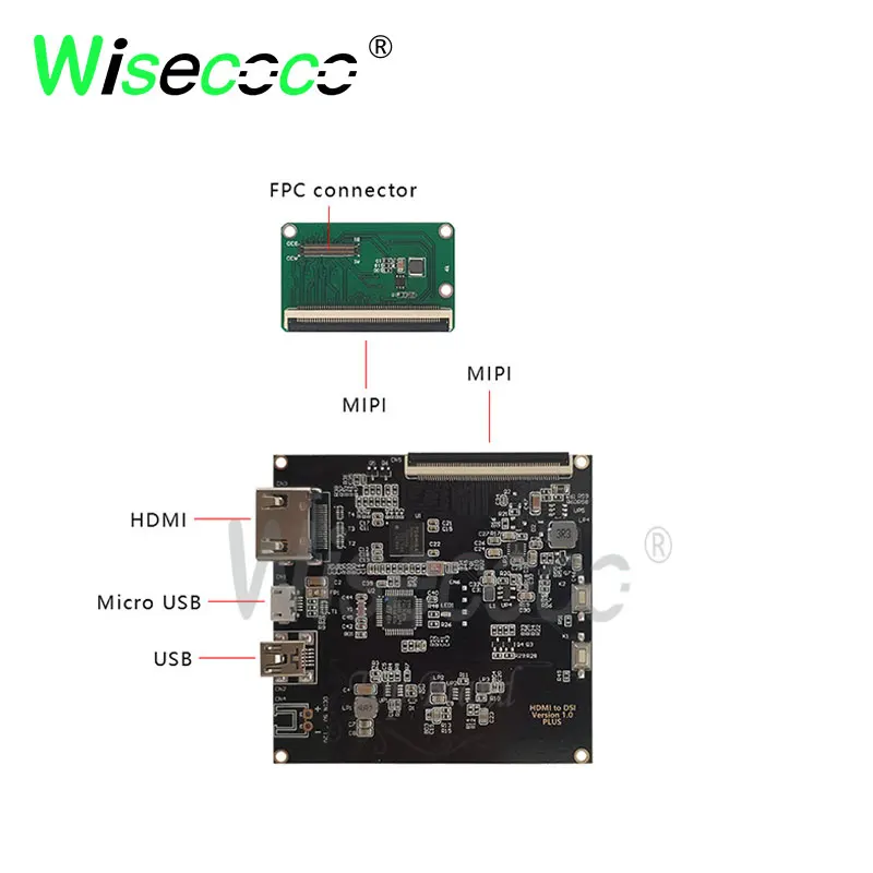 Wiscoco 5,5 дюймов 2160*3840 4K UHD экран мобильного телефона с mipi hdmi micro usb драйвер платы