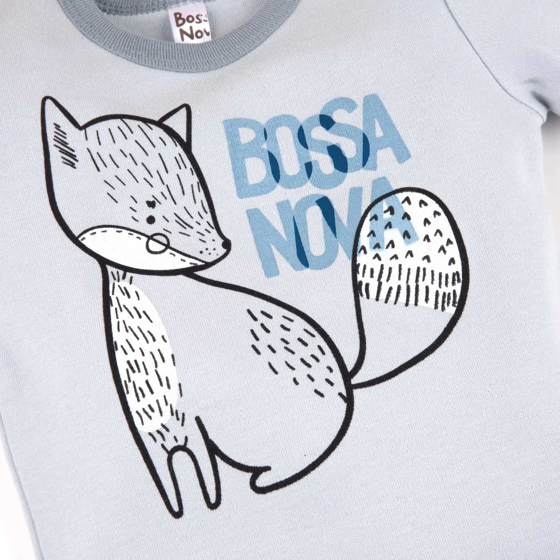 Боди с коротким рукавом 'Ёлки-иголки' BOSSA NOVA 588У-361с