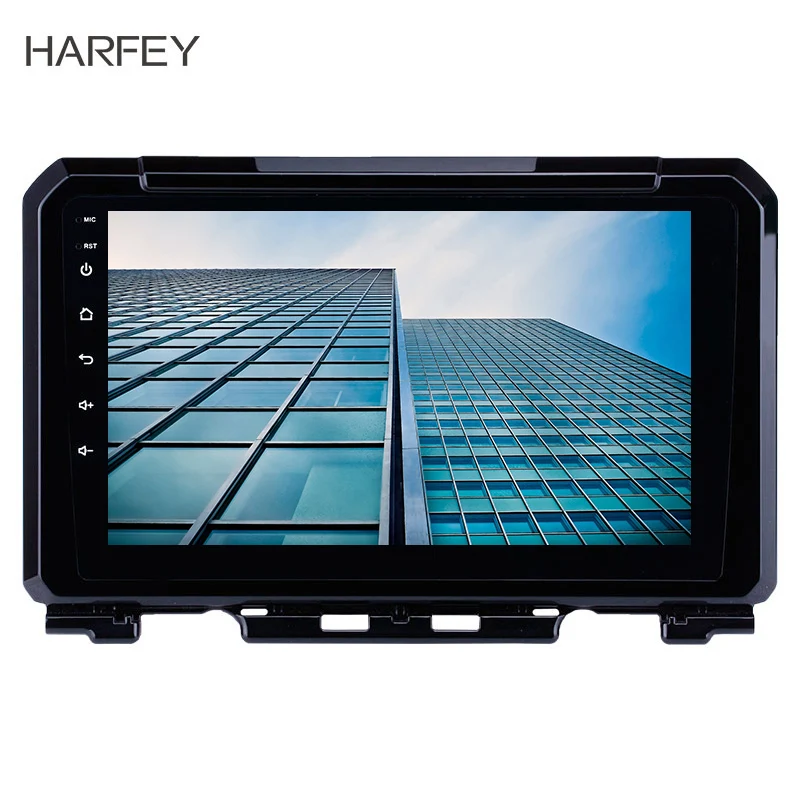 

Harfey 2Din 9'' Android 8.1 Car Radio for Suzuki JIMNY 2019 GPS Navigation Multimedia Player Support DVR AUX Wifi OBDII SWC DVR