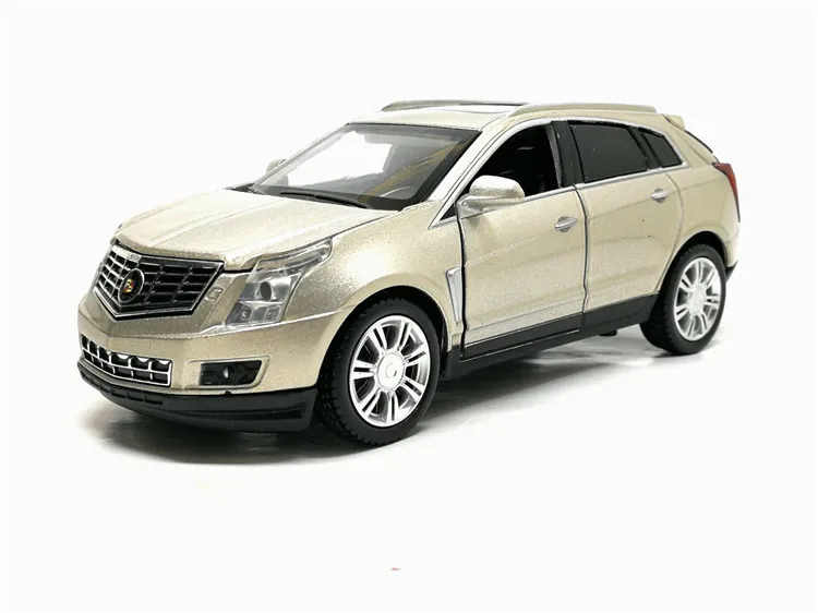 Caipo Cadillac Srx1: 32 сплав модель автомобиля звук и светильник воин-открывание двери Детская Подарочная игрушка