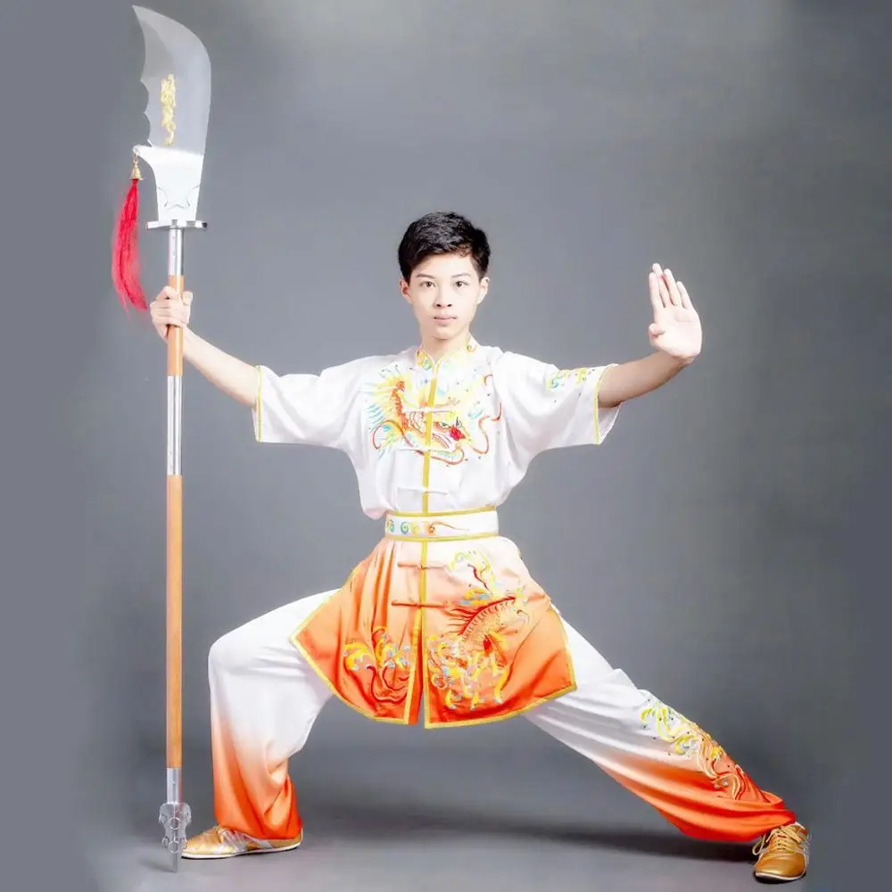 Одежда wushu taichi taiji униформа changquan для боевых искусств одежда соревнований с