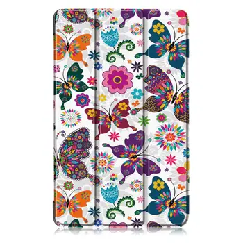 

Anti-Scratch Anti-Scratch PU Leather Flip Stand Ultra-thin Smart Protective Cover Case Shell Protector for Huawei Mediapad M6