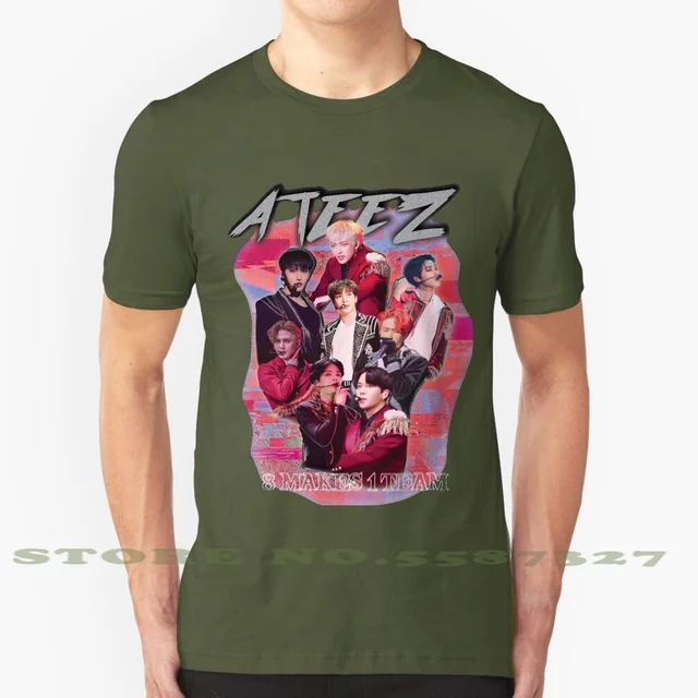 Ateez Kpop Merch Old Retro Knock Off Inspired Merchandise Cool Design Trendy T Shirt Tee K Pop Ateez Korean Pop Music Merch T Shirts Aliexpress Ateez Kpop Merch Old Retro Knock Off Inspired Merchandise Cool Design Trendy T Shirt Tee K Pop Ateez Korean Pop Music Merch T Shirts Aliexpress