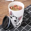 600ml Cute Cat Ceramics Coffee Mug With Lid Large Capacity Animal Mugs creative Drinkware Coffee Tea Cups Novelty Gifts milk cup ► Photo 3/6