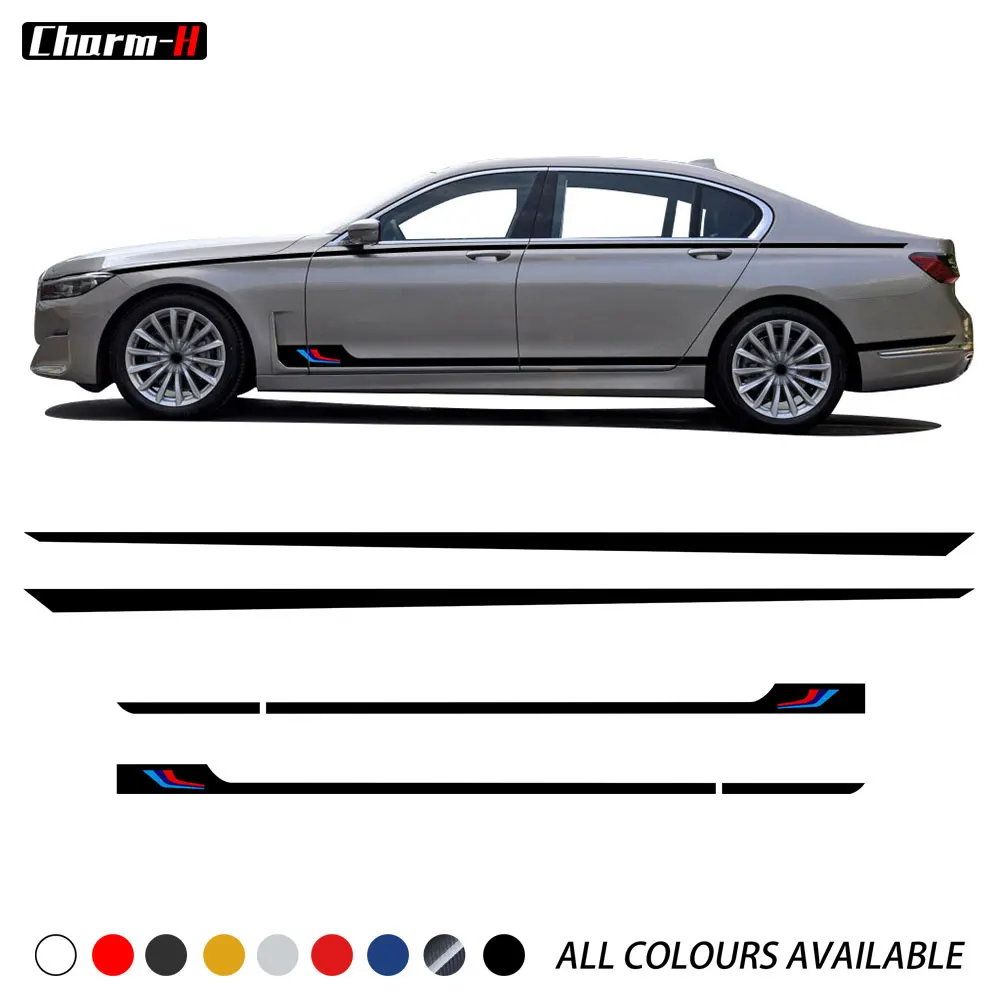 

Car Door Side Stripe Skirt Waist Line Sticke for BMW 7 series G11 G12