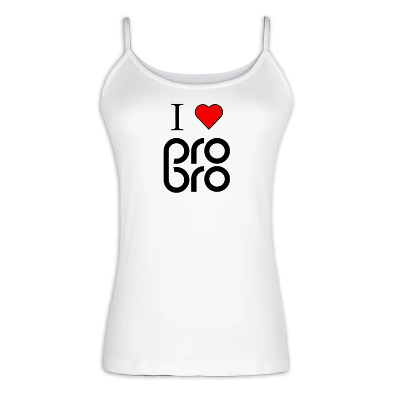 iaSingletS2309W Собака надписи MOM LOVE Heart футболки с надписью «I LOVE My Boyfriend Karma Place для грех сексуальные дамские, женские жилет из джерсовой ткани детский комбинезон из хлопка, топы на лямках - Цвет: iaSingletS2309W