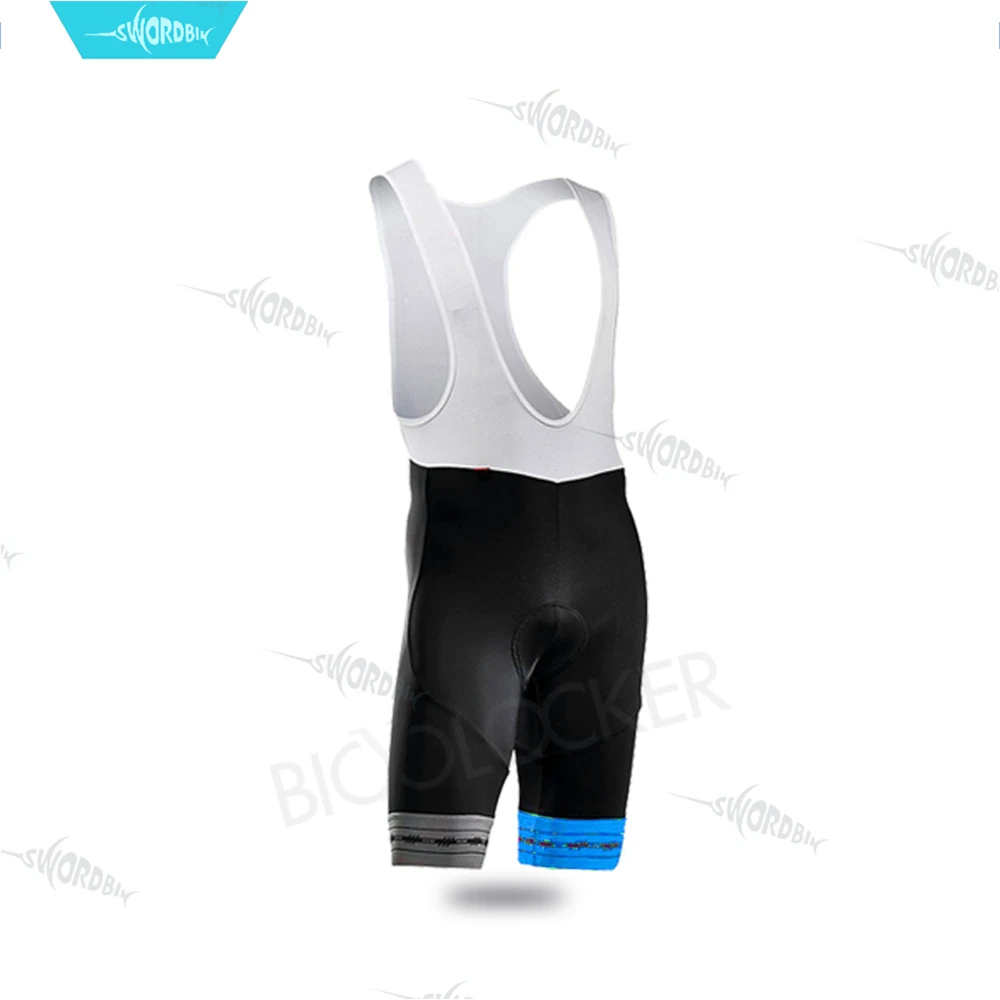 BIb Shorts Наборы велосипедной одежды Bib Велоспорт Набор Джерси костюм короткий рукав Джерси Горный комплект для велосипеда сетка ткань дышащие - Цвет: BIb Shorts