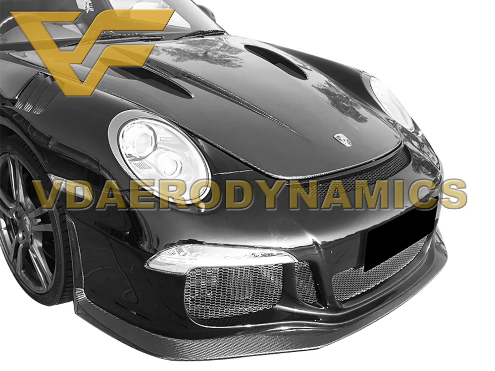 Подходит для 08-11 997 997,2 Porsche 911 Carrera VAD-991GT3 полный комплект кузова передний бампер задний бампер боковые юбки спойлер Taillght