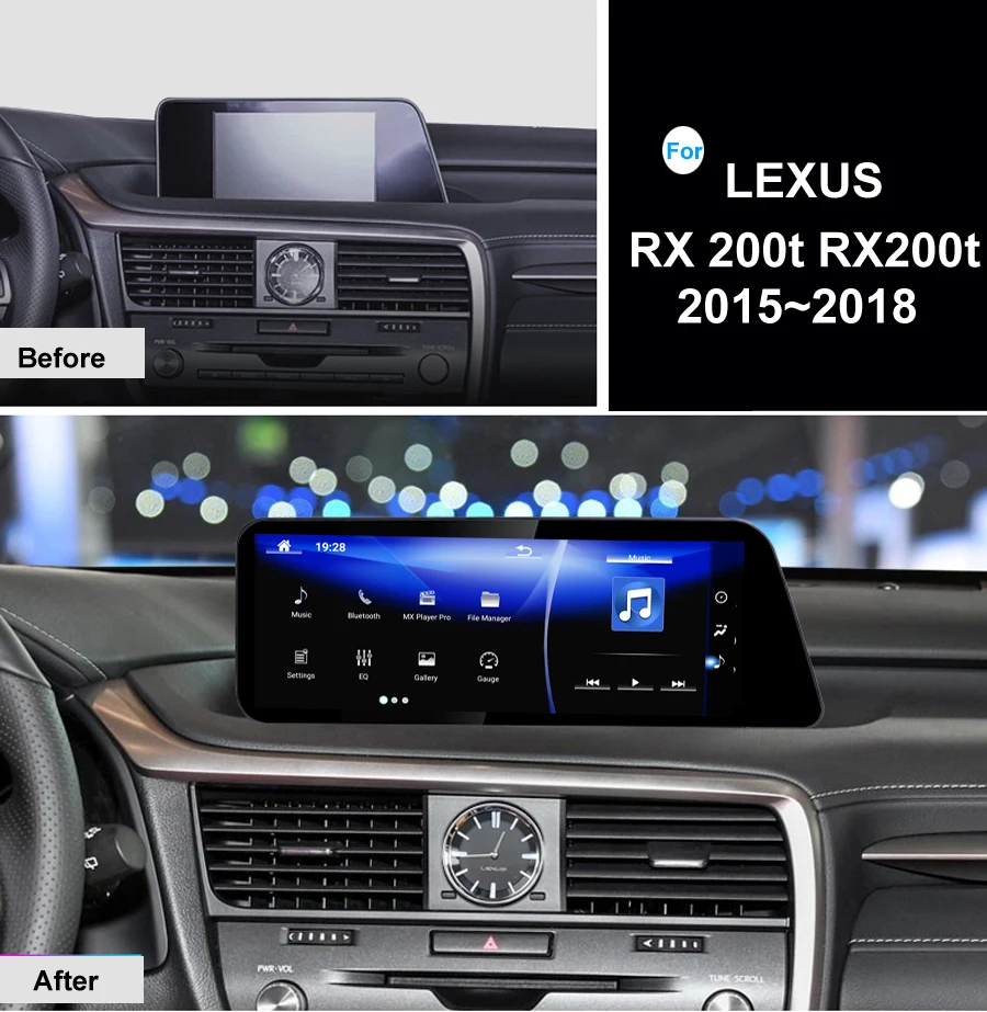 12," экран радио Смарт Android 9,0 gps для Lexus RX RX200, RX350, RX450, RX200T, RX400H, RX450H автомобильный bluetooth мультимедийная навигация
