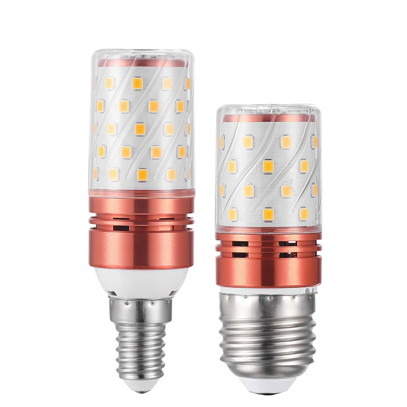 1X E27 E14 Светодиодный кукурузный светильник высокой мощности 8 Вт 12 16 SMD2835 220 в 240 В свеча люстра Свеча