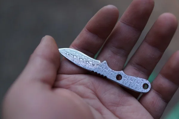 M390 порошок стали Дамаск открытый инструмент выживания мини небольшой прямой нож Edc