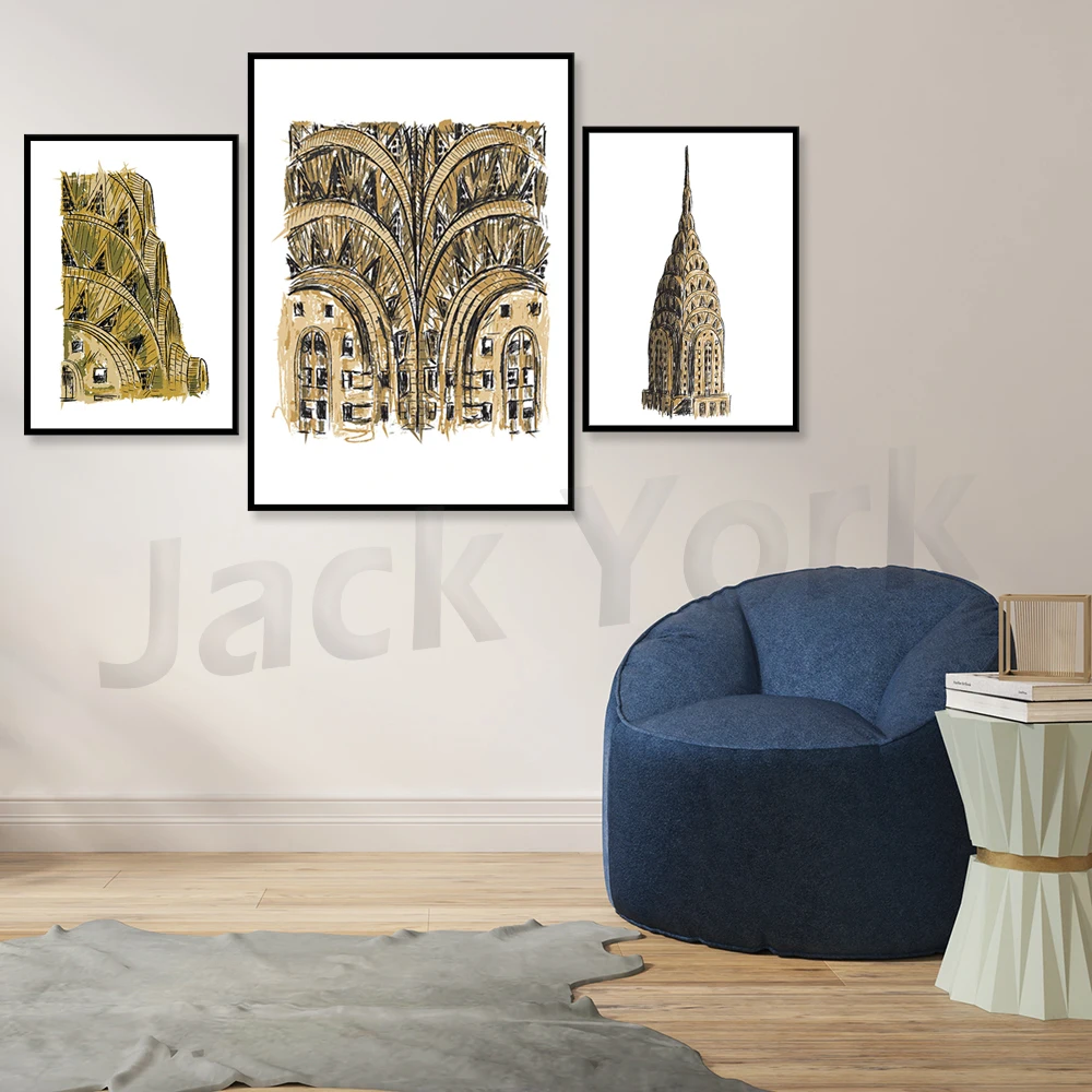

Chrysler Building, в стиле арт-деко, печать, минимализм, Мгновенная загрузка, домашний декор, настенное искусство, Настенная печать, эскиз, плакат