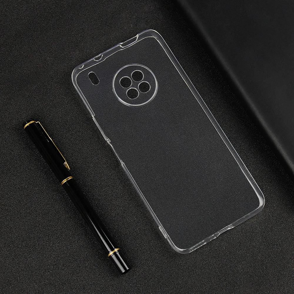 Transparent Bumper Cover for Huawei Y9A 2020 Funda Coque Y9 A Full Protection Luxury Silicone TPU Soft Clear Phone Case Original 4