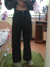 Vaqueros de cintura alta para mujer, Pantalones rectos de pierna ancha a la moda, holgados, cómodos, informales, ropa de mezclilla, pantalones bombachos