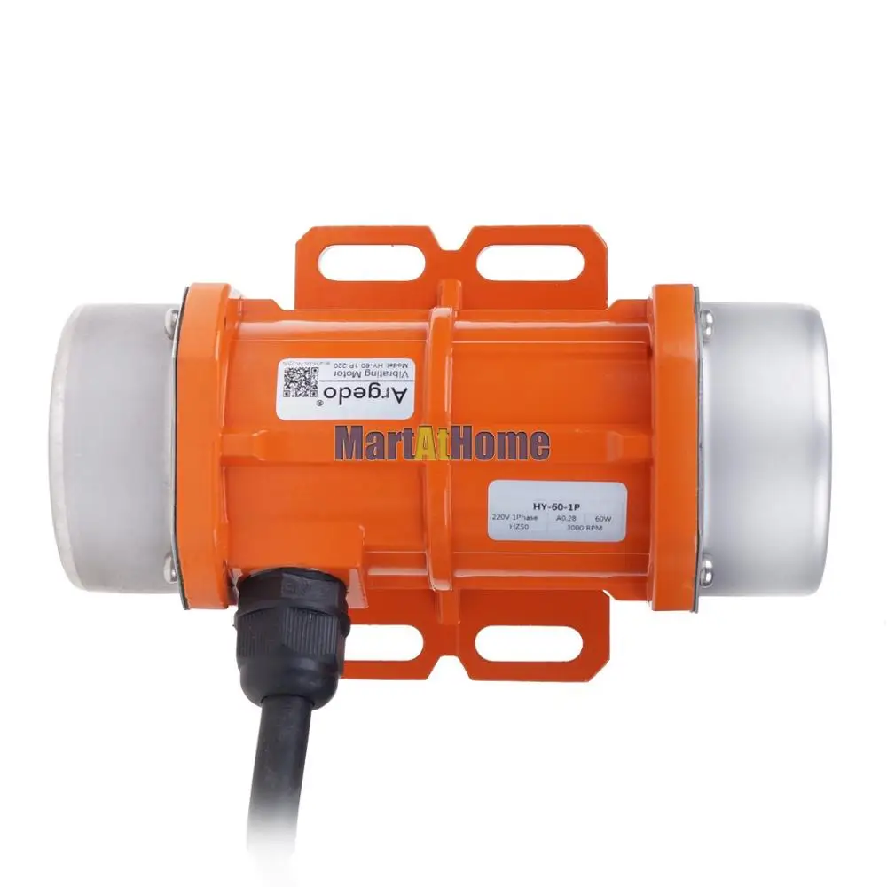  40W~60W 110V/220V380V Vibrating Motor Adjustable Speed for Feeding Machine Shotcrete Machine Vegeta