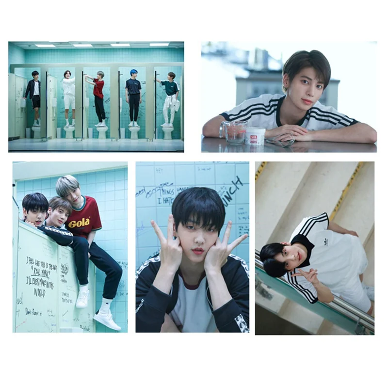 Kpop TXT The Dream Chapter: Звездный автограф фотобумага фото карты 19 шт./компл