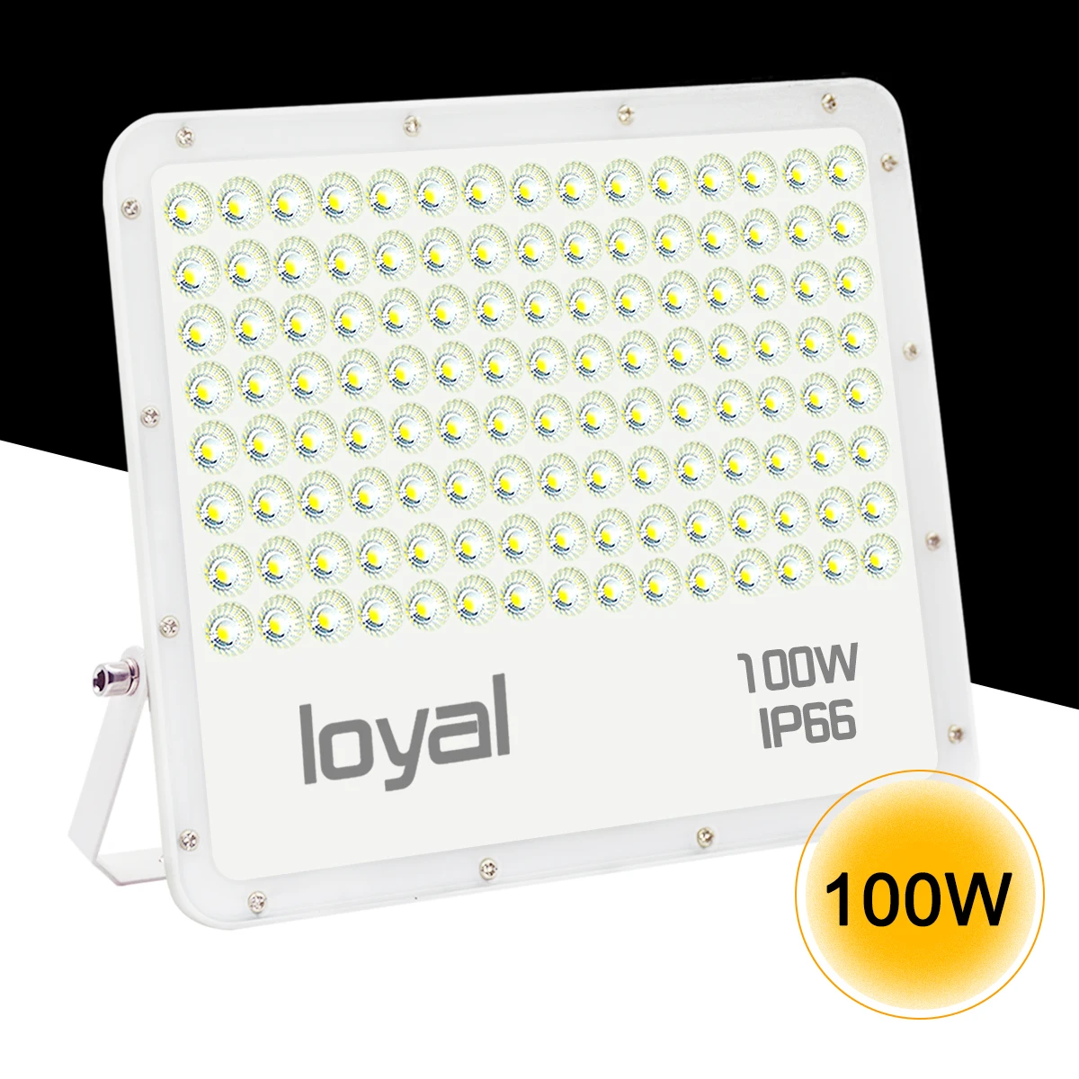 Промышленное освещение, светодиодный прожектор, 10 Вт, 30 Вт, 50 Вт, 100 Вт, 150 Вт, 200w300w400вт, водонепроницаемый IP66, для мастерской, строительной площадки - Цвет: 100W