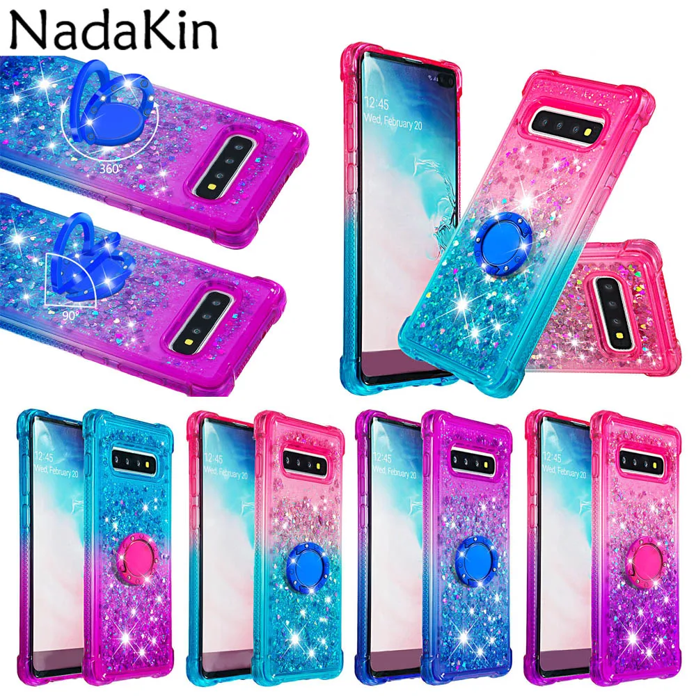 

Luxury Gradiente Quicksand Cover for Samsung Galaxy S10e S10 S9 S8 Plus Note 10 Pro J3 J7 2018 J4 J6 Plus Shockproof Case Shell