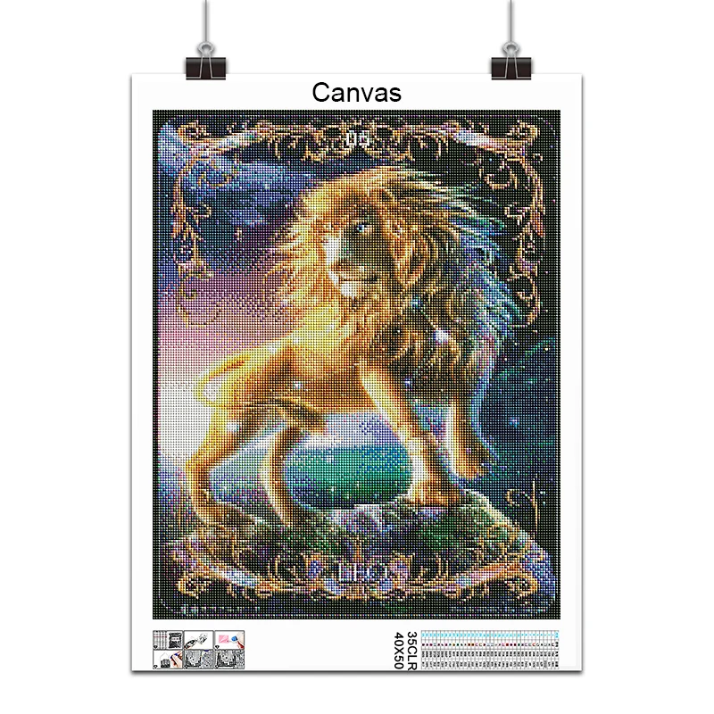 5D Diamond Painting animals constellations home decor Cartoon Full Square&Round Diamond embroidery Cross stitch mosaic