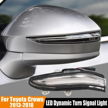 

For Toyota Crown 2013-2018 S210 4th. Dynamic LED Turn Signal Light Side Rear-View Mirror Indicator Blinker