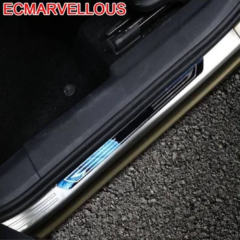 

Auto Rear Panels Foot Pedal Automobile Modified Chromium Car Styling Protecter Decoration Accessories 18 19 FOR Skoda Kodiaq