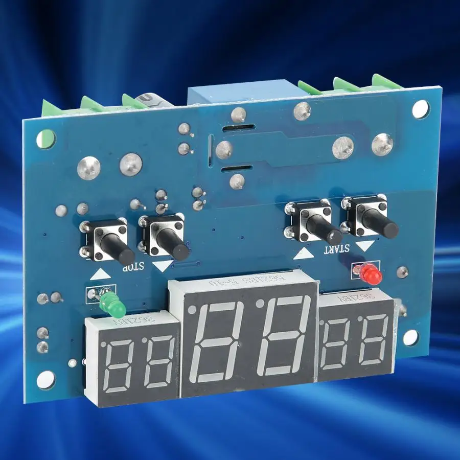 DC9-15V XH-W1401 цифровой модуль термостата интеллектуальный модуль контроля температуры контроллер двигателя