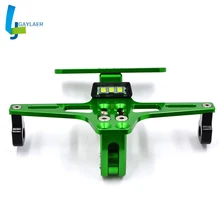 Мотоцикл Регулируемый угол номерной знак рамка держатель кронштейн для Kawasaki Z800 Z750 Z1000 Z900 Z650 Ninja