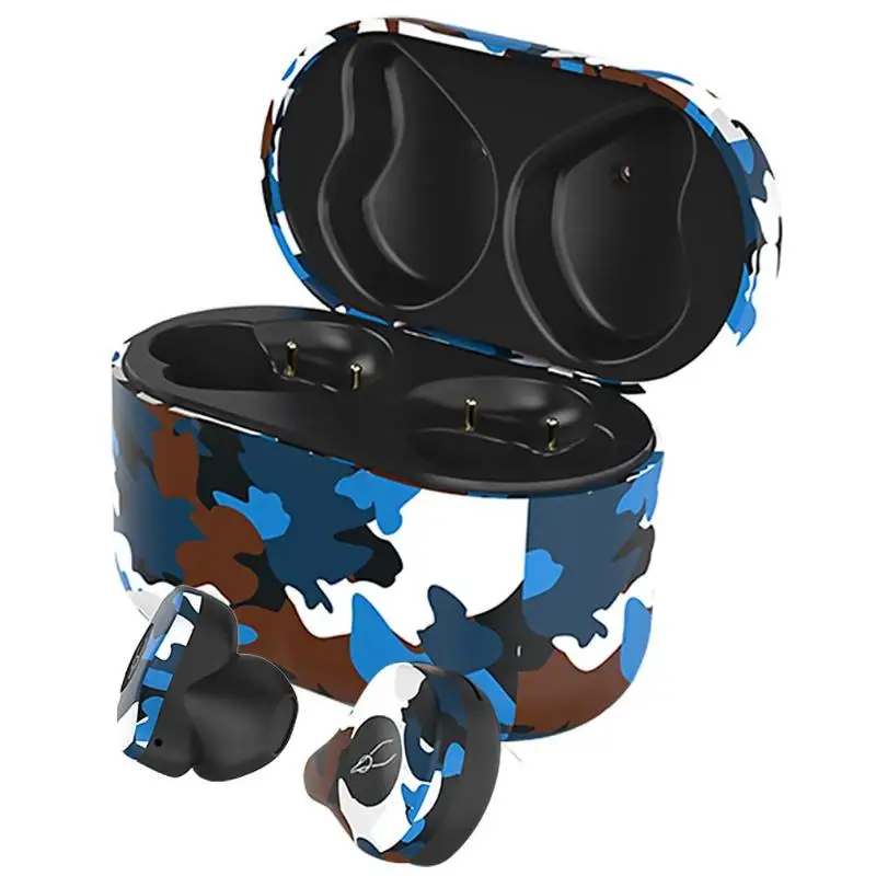 Sabbat X12 Pro QCC3020 TWS Bluetooth 5,0 наушники стерео беспроводные 3D HIFI музыкальные наушники с зарядной коробкой мини камуфляжная гарнитура