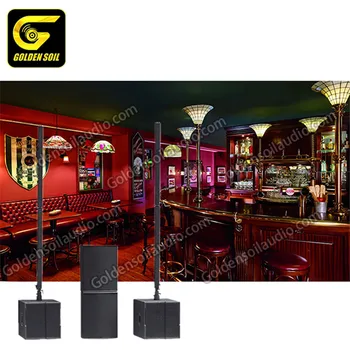 

KA162 2 Inch Neodymium Driver Column Speaker Sound System KR402 Active Professional Audio Portable Column Speaker