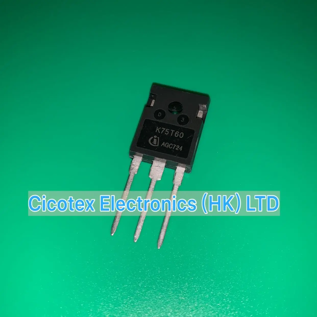 

IKW75N60T-247 с изолированным затвором (IGBT) 600V 80A 428W TO247-3 75T60 K75T60 IKW75N60TFKSA1 IKW 75N60 T