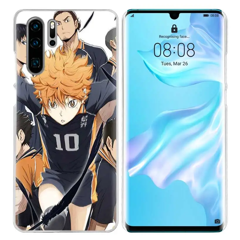 09 Haikyuu Hinata чехол для huawei mate 30 20 10 P20 P30 Lite Pro P Smart Y9 Prime Honor 8A 8X 10i PC Чехлы для телефона - Цвет: 09