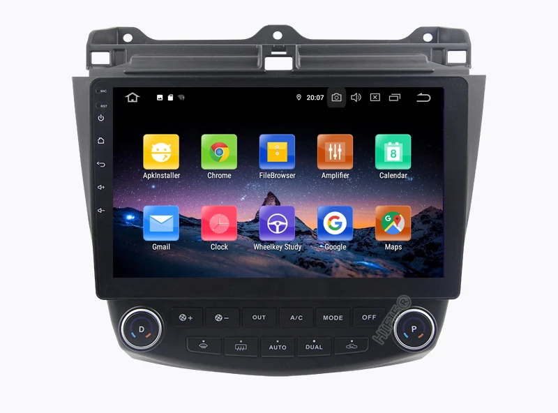 Flash Deal Android 9.0 Headunit Car Stereo Sat Navi For honda Accord 7 2003-2007 accord7 GPS Navi Radio Bluetooth Steering Wheel Control 6