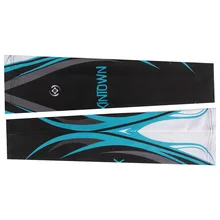 Xintown Then God Blue Riding Защита от солнца манжеты Спорт на открытом воздухе УФ-защита рукав бесшовные велосипедные рукава