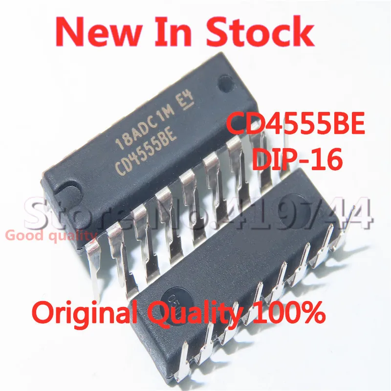 5 шт./лот CD4555BE CD4555 DIP-16 переключатель логического сигнала мультиплексор декодер в