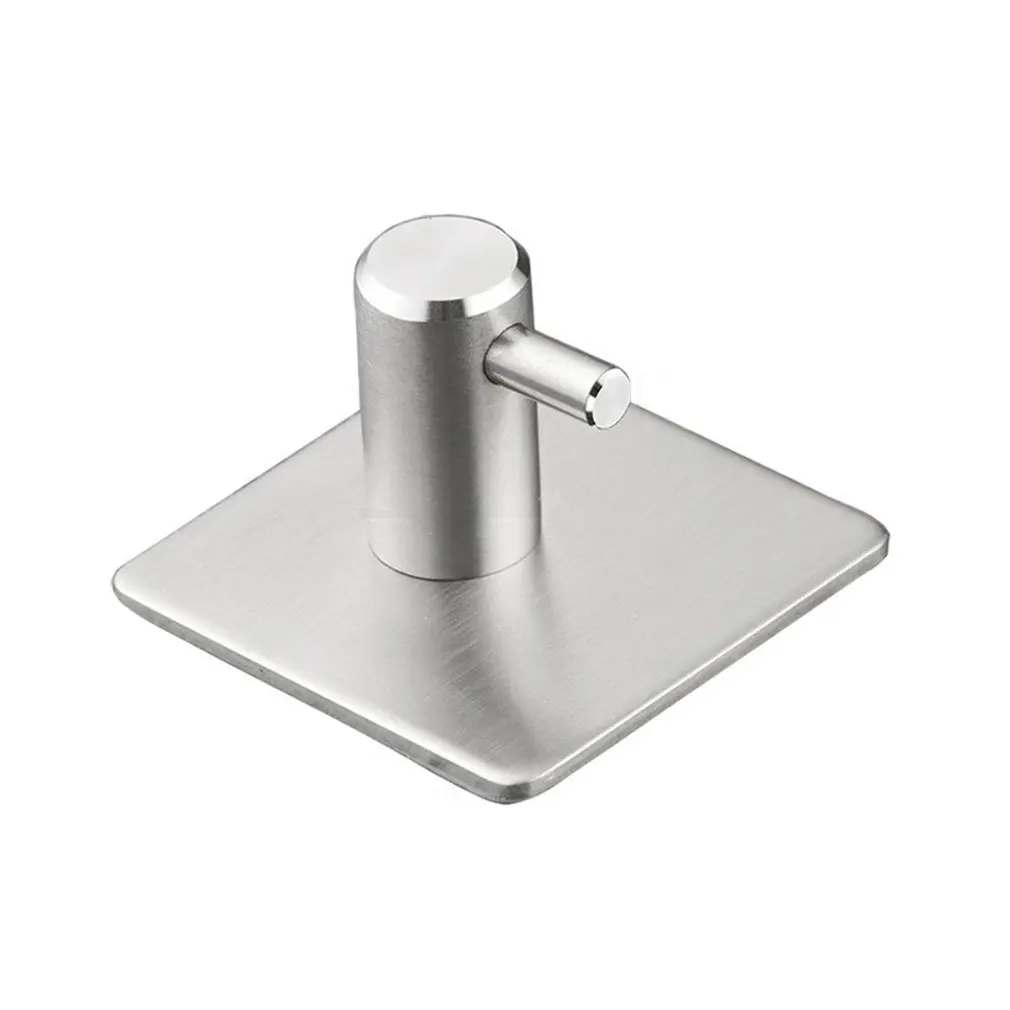 

Stainless Steel Self Adhesive HooksTowel Wall Coat Hooks Hanger Heavy Duty Wall Hanger Hanging for Robe