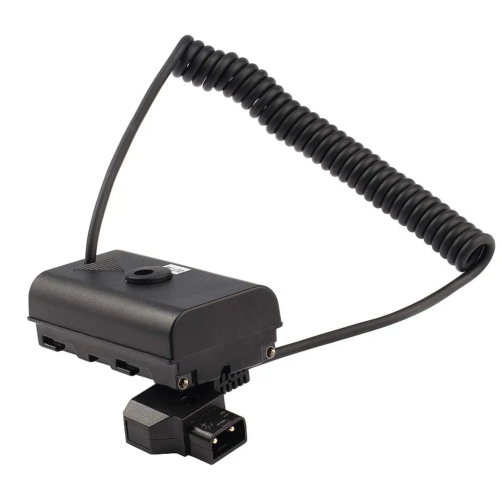 Пустышка батарея D Tap B Тип спиральный кабель питания для Sony NP F550 F570 NP F970