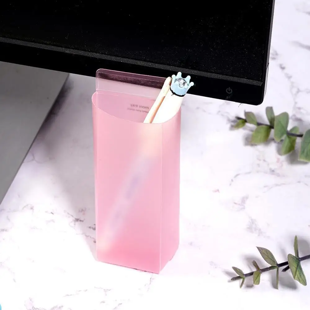 1 шт. пластиковый держатель для ручек DIY подставка карандашей новые кавайные
