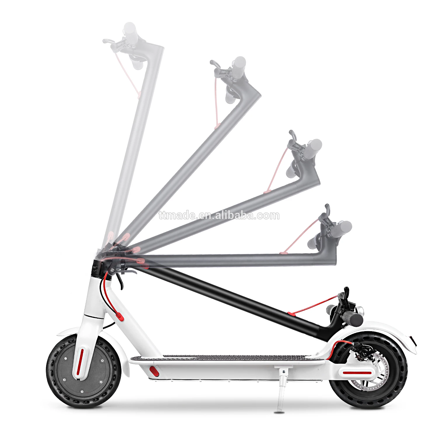 AOVO US Shipment 350W Powered Folding Adult 2 Wheel 350W Cheap Electric Scooter