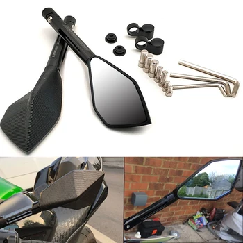 

1 Pair Motorcycle Rearview Mirrors Universial retrovisor moto accessories For BMW 800GS F800GT R1200GS f 800 gs Adventure