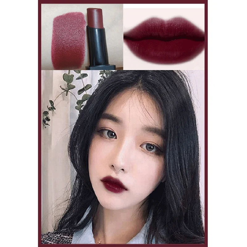 Magnet Matte Lipstick Velvet Matte Long Lasting Fade Non-Stick Cup Easy Coloring Lipstick Cosmetic Pro