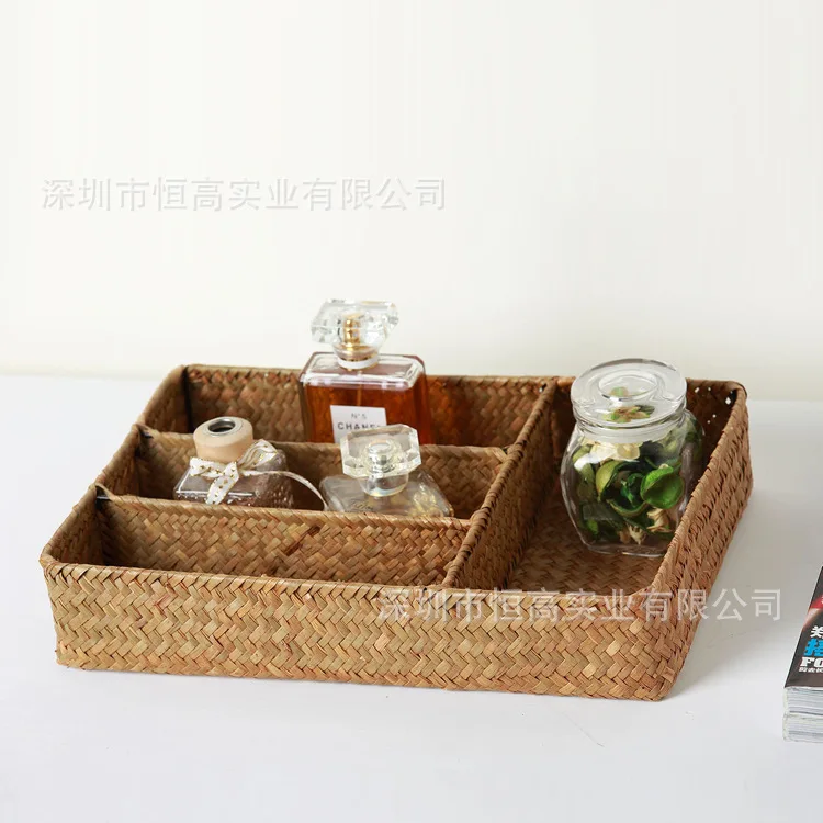 Zakka морская солома настольная сетка для хранения панель обшивки стакан для вилок салфетка для посуды отделочная пластина напрямую от производителя