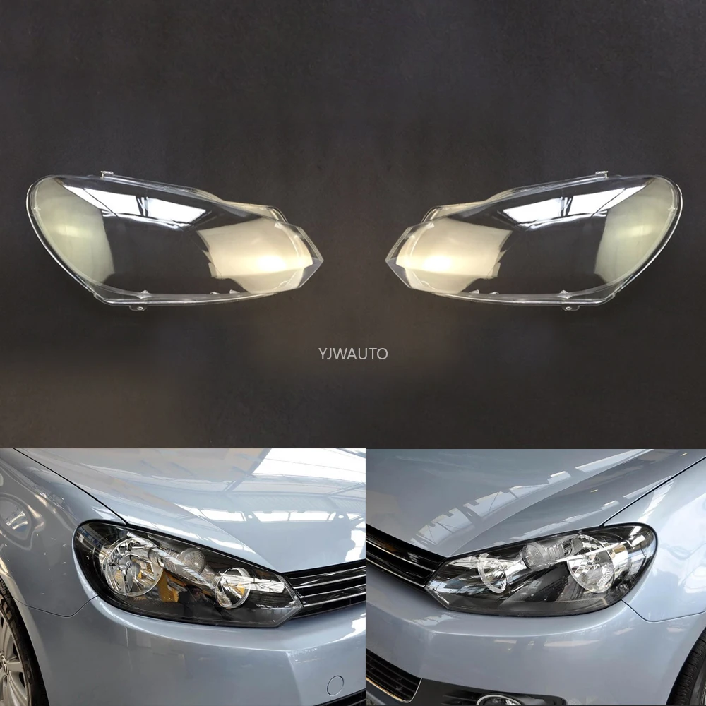 Headlamp Lens For Volkswagen VW Golf 6 20092012 Headlight Cover Car