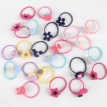 Крутые DIY Универсальные цветные детские резинки для волос, повязка для волос, аксессуары для девочек