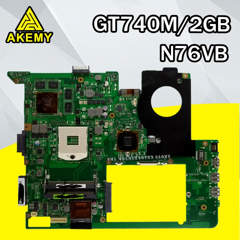 Для ASUS n76vj n76vb n76vz n76vm N76V REV2.0 Материнская плата ноутбука GT740 2 ГБ DDR3 HM76 Чипсет высокий конфигурации обновления предпочитаете