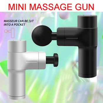 

Mini Massage Gun Deep Muscle Fascia Gun Body Pain Relief Exercise Relaxation Slimming Fascia Massage Gun Body Relaxation