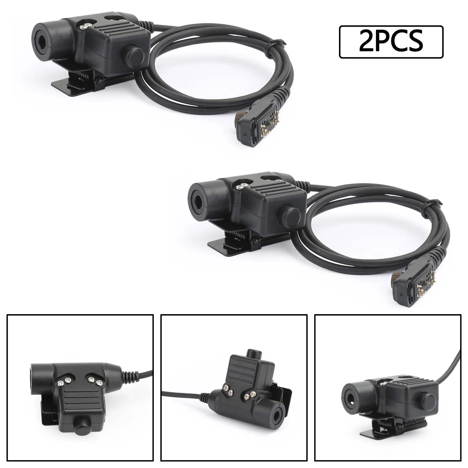 Гарнитура Artudatech 2x PTT Push-To-Talk для Hytera PD780 PD780G PD700 PD700G PD580 PD788 PD782 PD785 | Мобильные