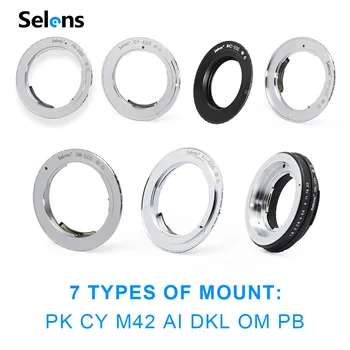 Selens AF Confirm Lens Adapter w/ EMF Program Chip for Canon EOS Digital Film Camera 5D Mark III 500D 650D 6D 7D 9th Generation vertical battery grip for canon eos 7d mark ii 2 digital slr camera free shipping